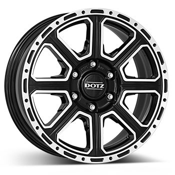 Janta aliaj DOTZ 4X4 Kalahari dark 8x18 6x139.70 ET34